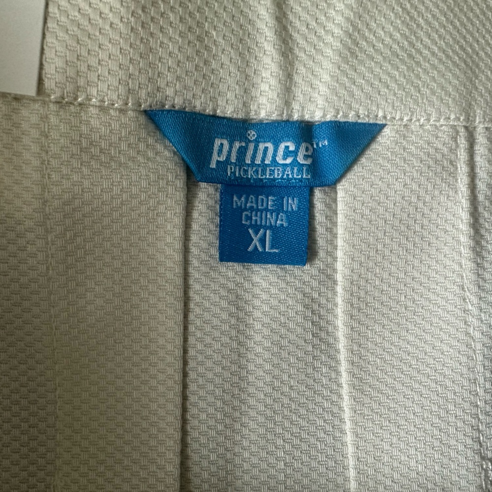 Prince x Target White Pickleball Skirt with Green stripes - Picture 3 of 6